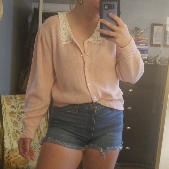 Vintage Pink Sweater - Picture 5 of 7